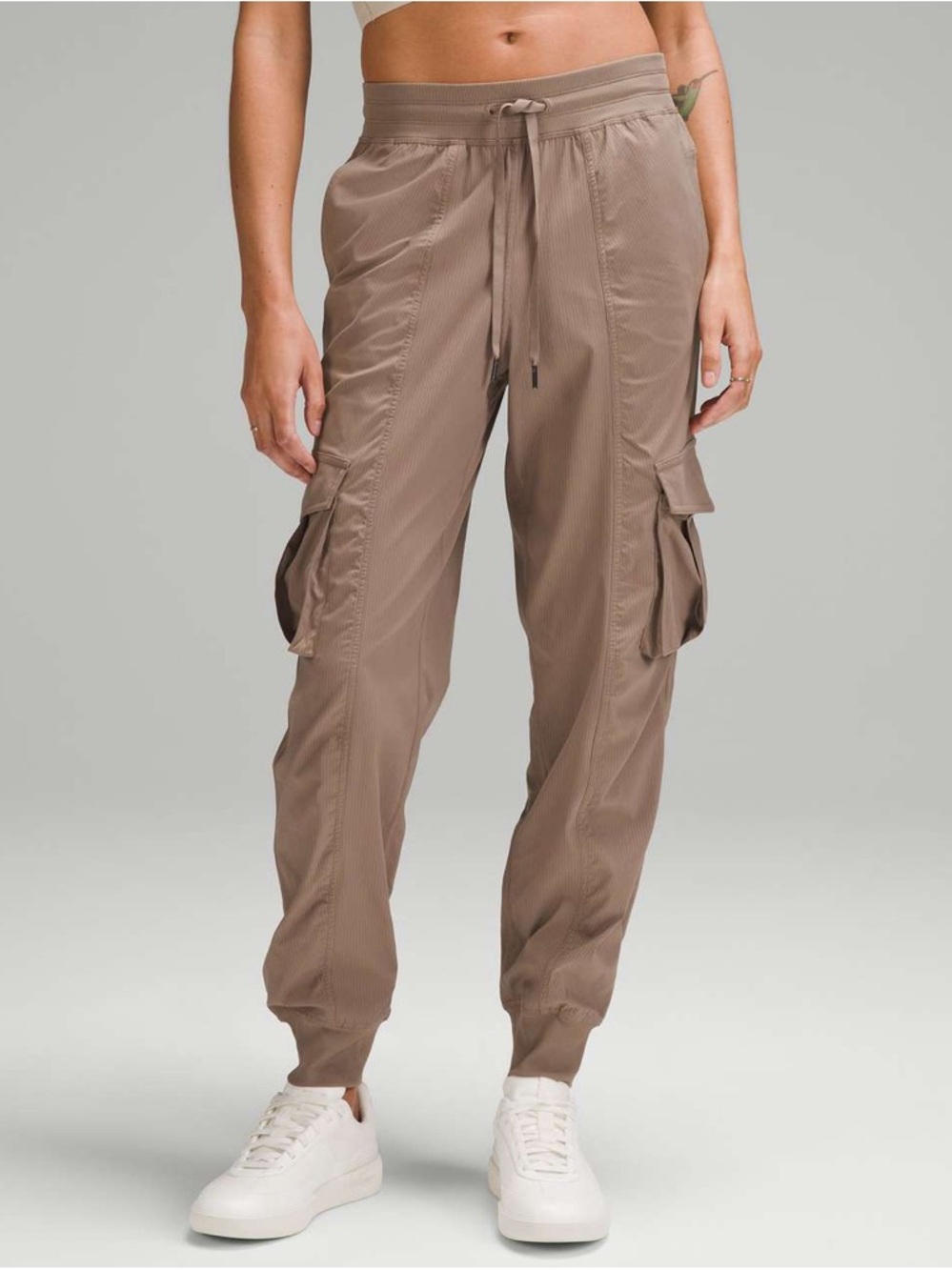 Lululemon Dance Studio Relaxed-Fit Mid-Rise Cargo Jogger•Taupetastic